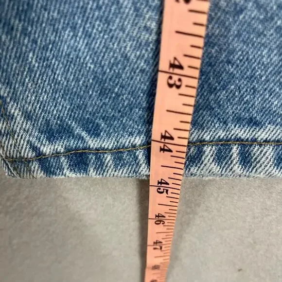 Carhartt Jeans Men 33x32 Blue Traditional Fit B18-DST Heavyweight Denim Workwear - Picture 8 of 16